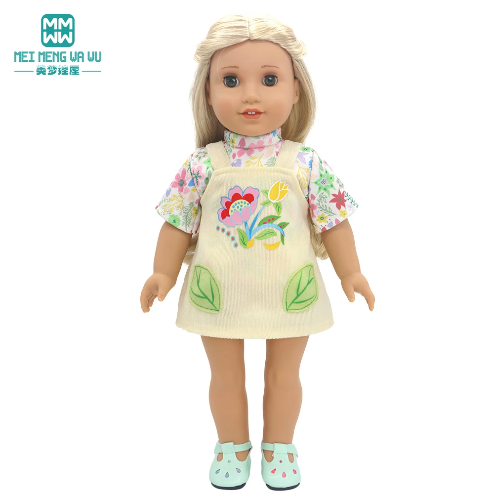 Baby clothes for doll fit 43 cm new born doll accessories Fashion sequined jackets and dresses Christmas gifts for kids