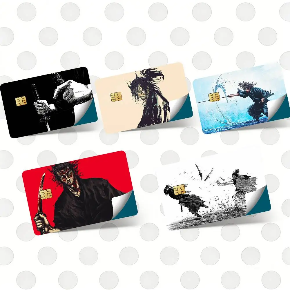 V-Vagabond Fashion Credit Card Skin Sticker Cover Decal Wrap Debit Card Stickers Durable Removable