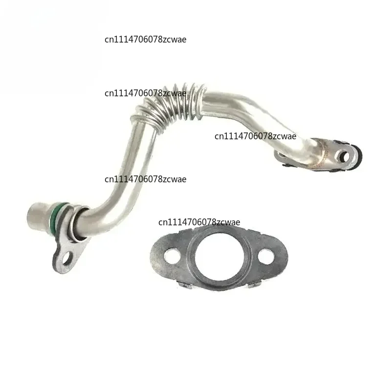 for Range Rover RR Sport Velar Discovery LR044555 LR087351 LR013235 Modified Turbo Oil Drain Pipe with Blank Plug