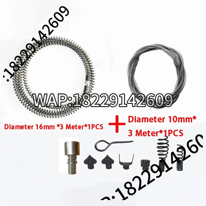6 Meter Flexible Drain Cleaner Spring Tool for Kitchen Bathroom Toilet Basin Sewer Sink Clogged Pipeline Remover