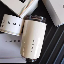 350ML Stainless Steel SMEG Water Bottles Insulated Water Bottles Thermos Bottle Drinking Bottle Coffee Cup Travel Mug