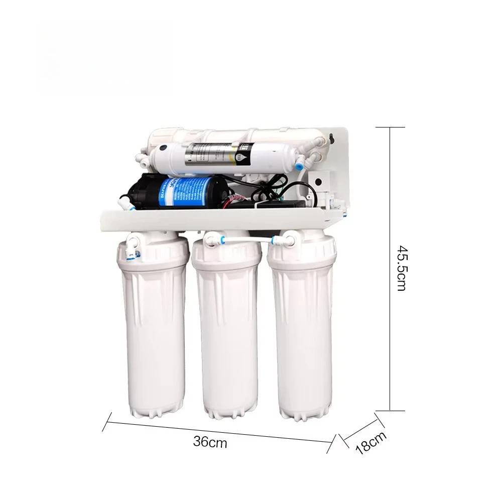 Household RO Machine Water Purification System  Filtered Water Quality Can Be Tested by TDS