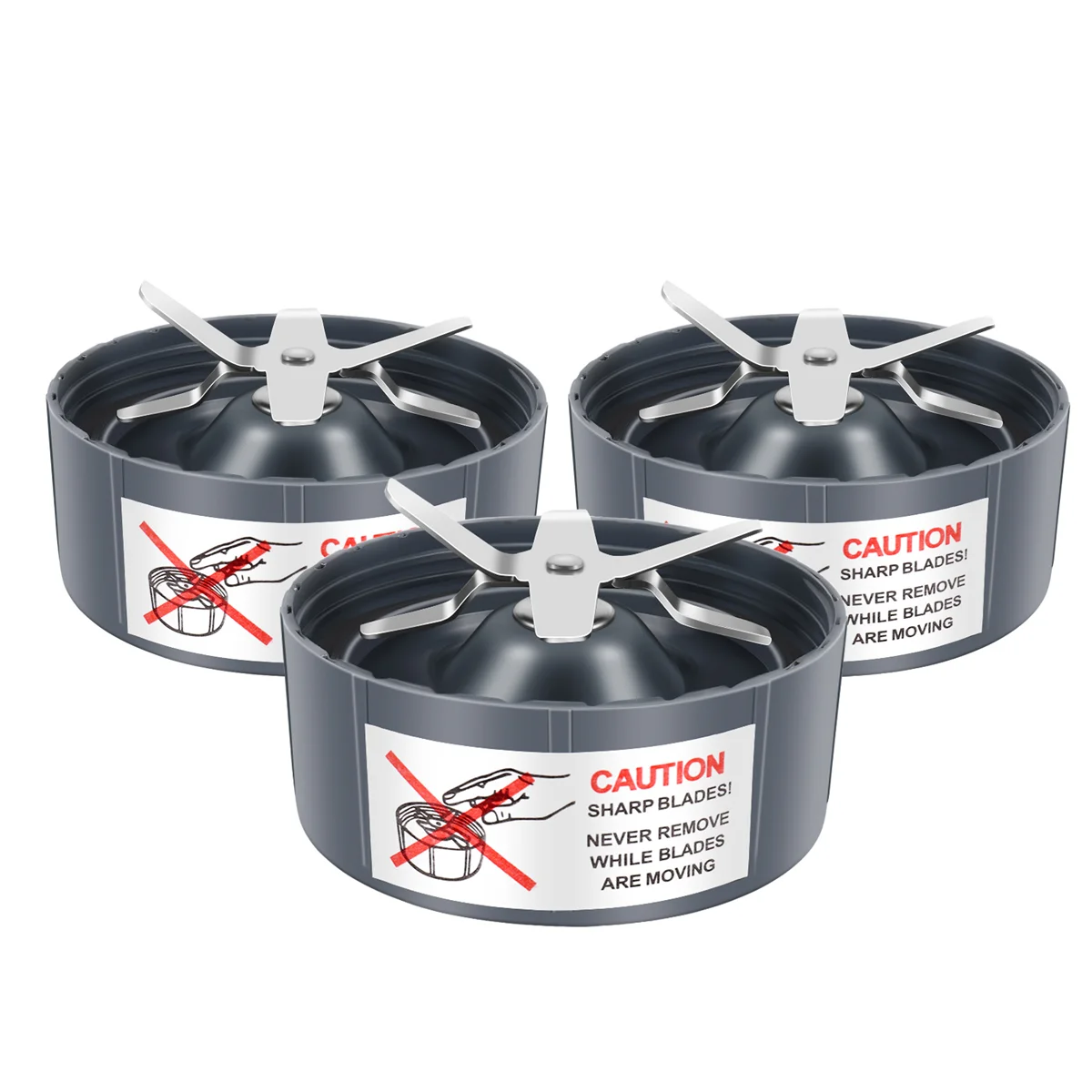 Nuevo Cuchilla extractora de repuesto de 3 piezas para modelos Nutribullet 600W/ 900W, piezas de repuesto