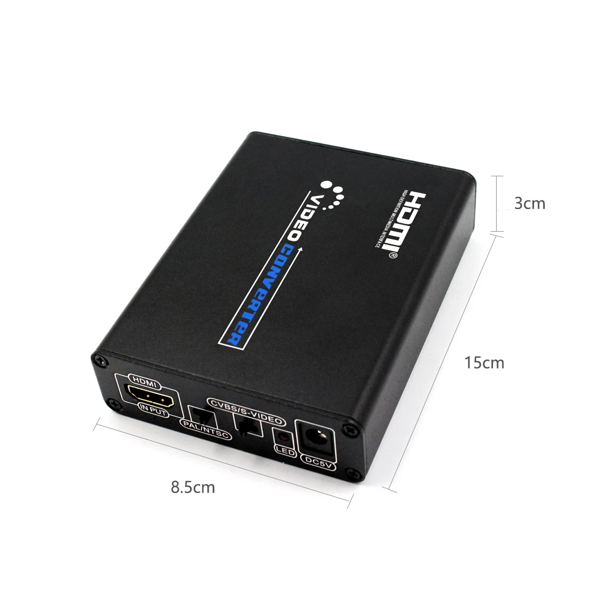 HDMI-compatible to AV S-Video CVBS S VIDEO+S S VIDEO Composite Switcher Converter Audio Adaptor Upscaler HD 3RCA