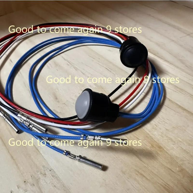 5pcs/10pcs For CAT 336Gc 330Gx（Blue 2-wire/Red 3-wire） Excavator Joystick Push Button 635-8205