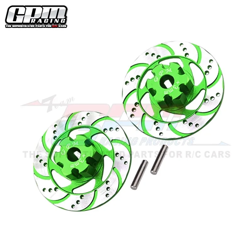 GPM Alumínio + 3mm Hex com Disco de Freio com Forro Prateado para 1/7 Traxxas UDR Unlimited Desert Racer