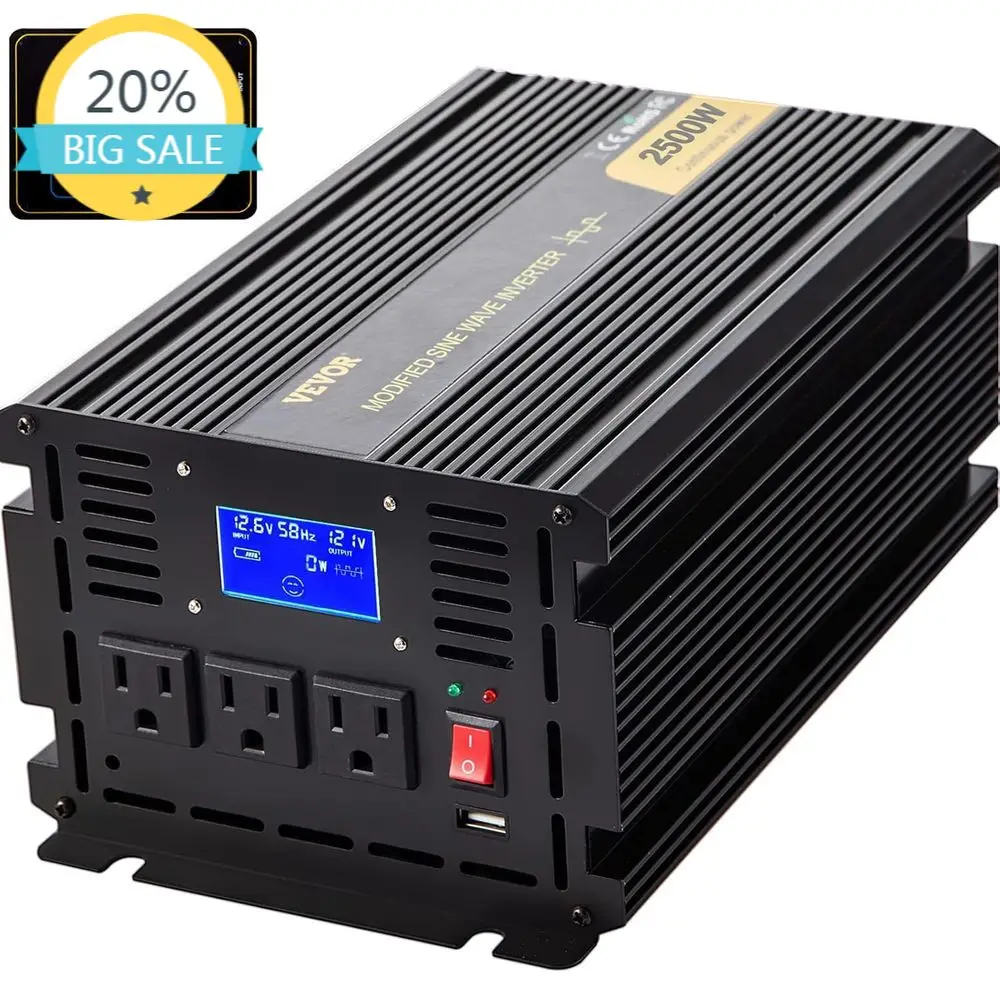 2500W Pure Sine Wav…