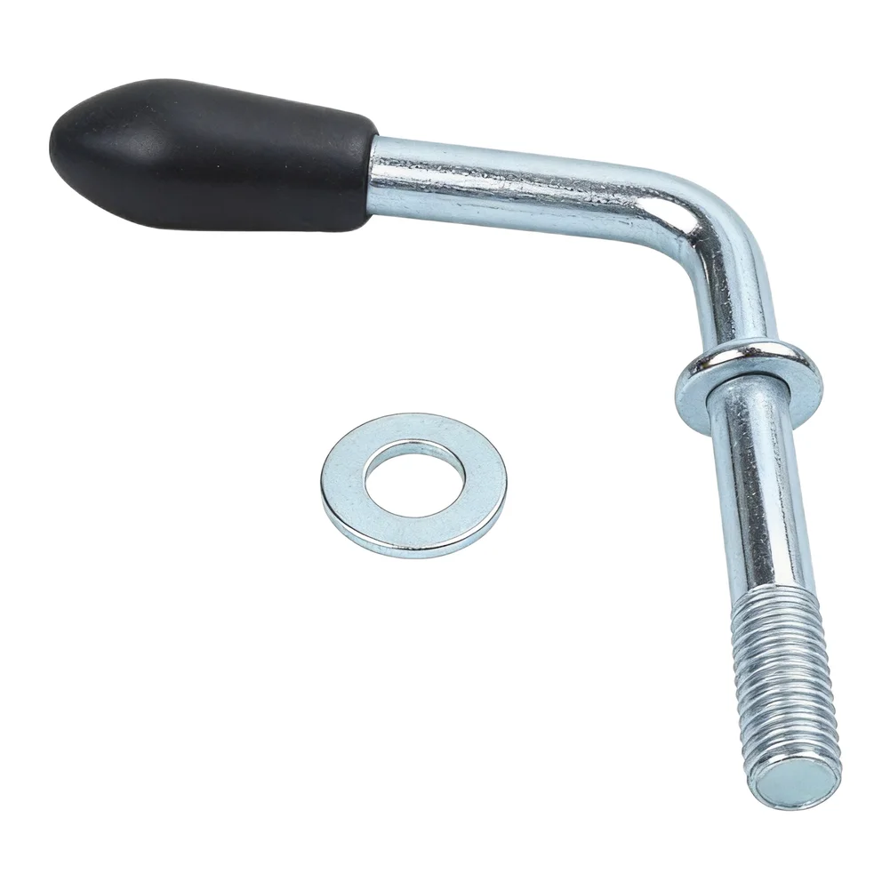 Trailer Jack Operating Handle Built for Thread Compatibility Used with Clamp Pipe Fittings on For RV and Cargo Trailer Jacks