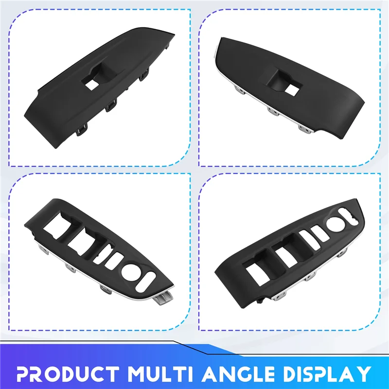 

L10A 1Pair Power Window Switch Bezel Trim Panel Upper Armrest For Honda Accord 2022-2023 83592-TVE-H51ZA 83542-TVE-H51ZA
