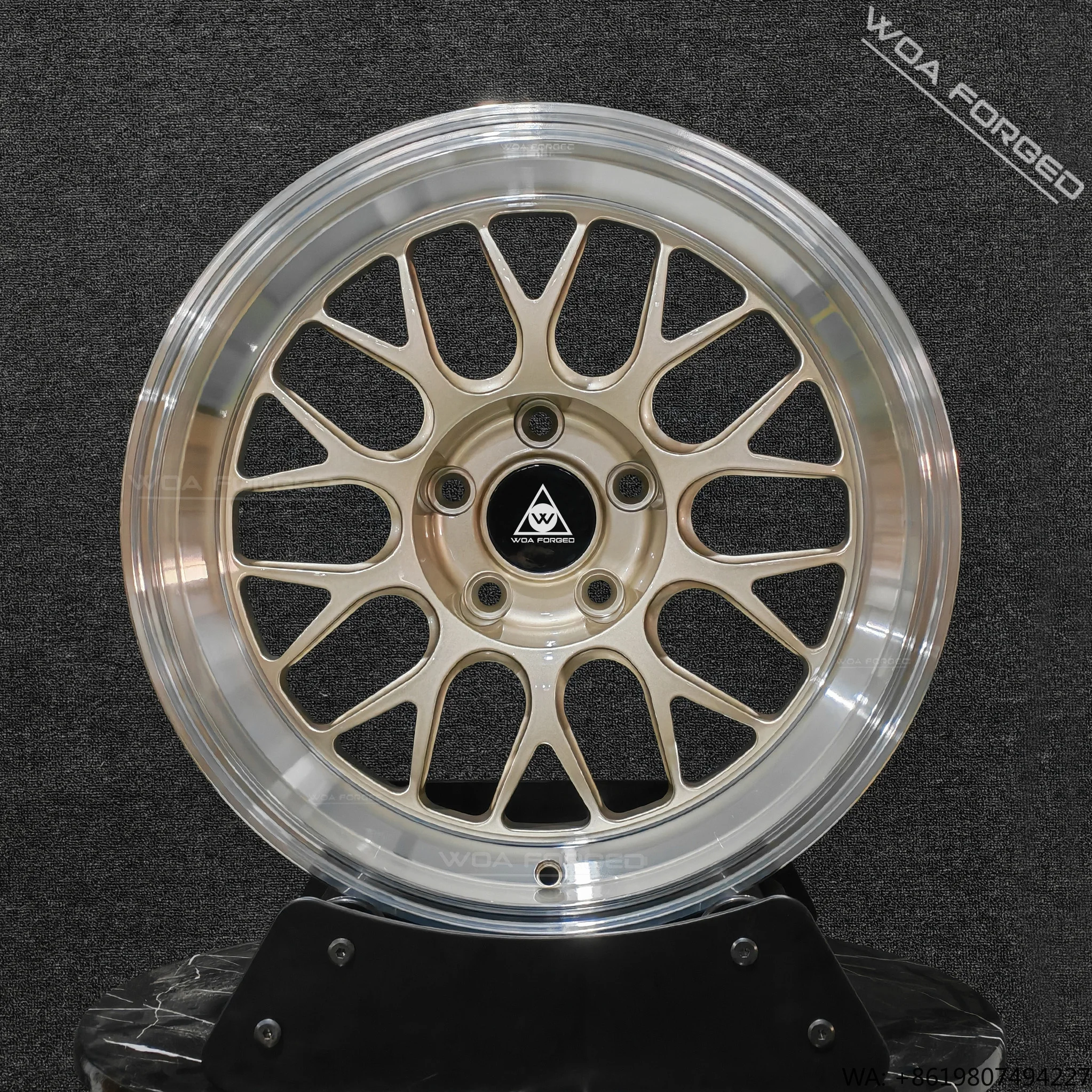 

ML-10RT Fully Forged 6061-T6 Aluminum New for Wheels 5x114.3 5x112 30mm/40mm Side-Milled Spokes Reduced Weight Customized