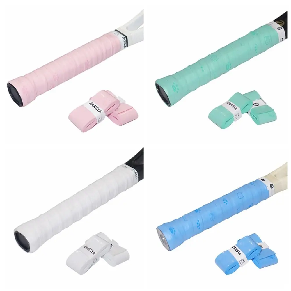 

Cat Claws Tennis Overgrip Sweat-absorbent Handle Grip Badminton Sweatband Cute Sticky Racket Grip Tape Squash
