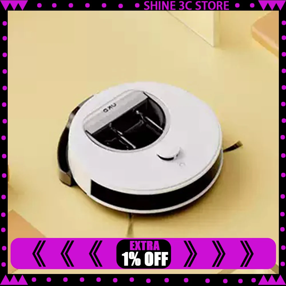 OKP L6 Sweeping Robot Vacuum DToF high precision navigation Robot Vacuum Cleaner Ground-attached vacuum suction port