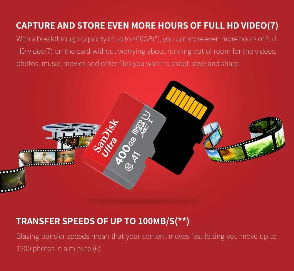 Ultra A1 U1 C10 1 تيرا بايت 512 جيجابايت بطاقة مايكرو sd TF 256 جيجابايت 128 جيجابايت 64 جيجابايت 32 جيجابايت 16 جيجابايت بطاقة ذاكرة فلاش 120 متر/الثانية للهواتف المحمولة بكاميرا 1080P