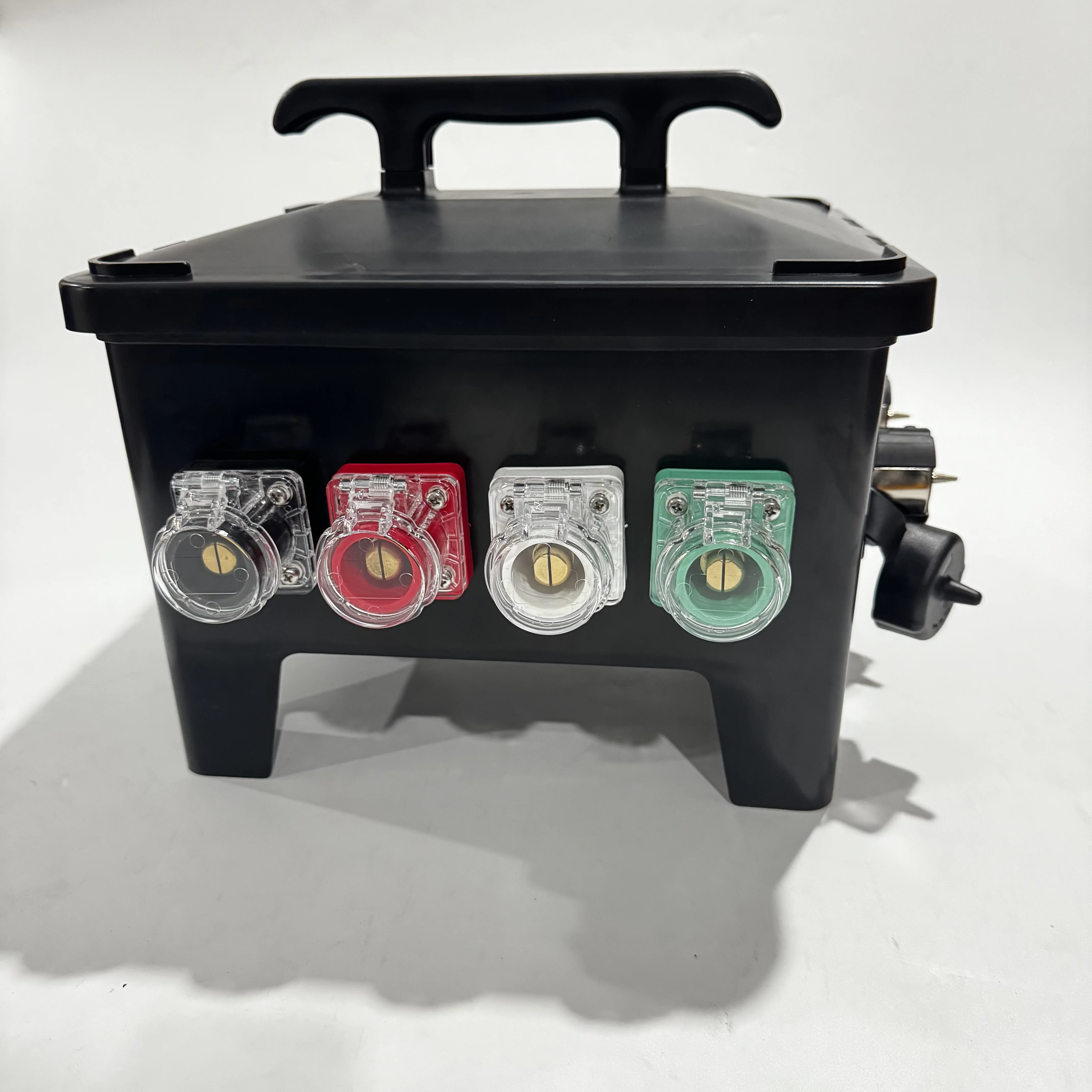 Single Phase 220V Camlock 400A to 50 Amp Twist Lock Receptacle Power Distro Box