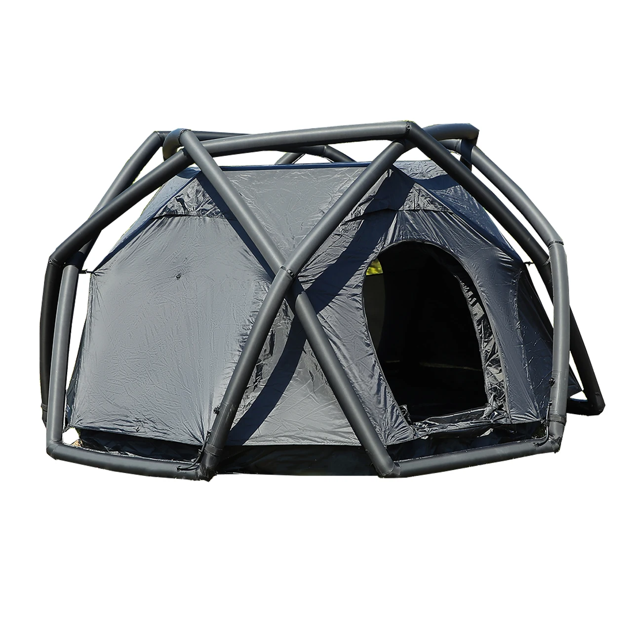 Inflatable Dome Tent For Outdoor Camping Inflatable Bubble Tent For 3-4 Person Double Layer