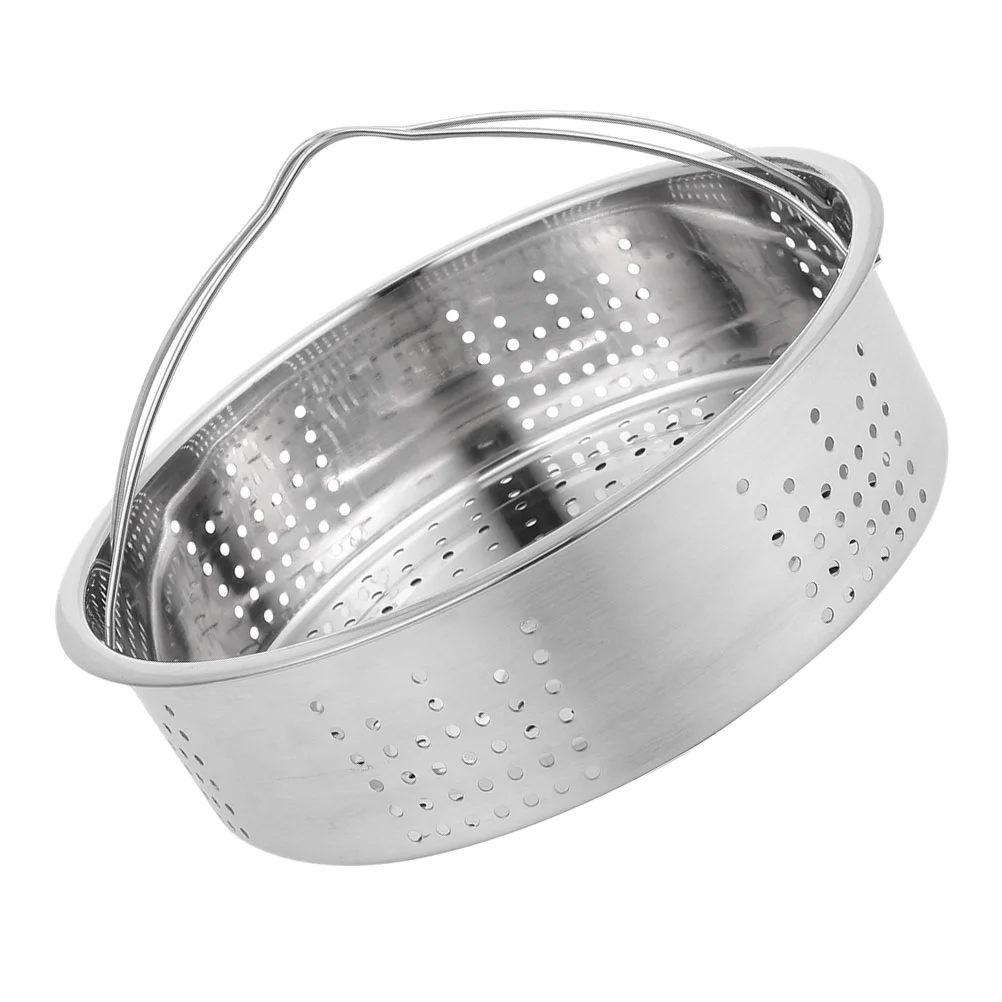 Portable Steamer Tamales Basket Dumpling Practical 304 Stainless Steel Multi-functional for Home Compartment