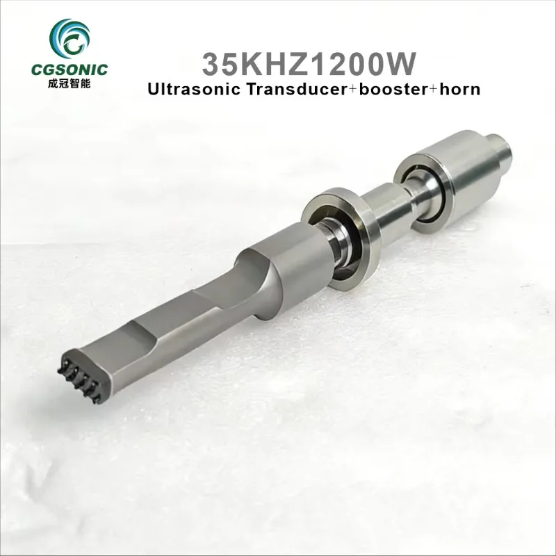 New 35KHZ 1200W Aluminum Alloy Ultrasonic Transducer Amplitude Transformer Custom Made For Car Interior Door Panel
