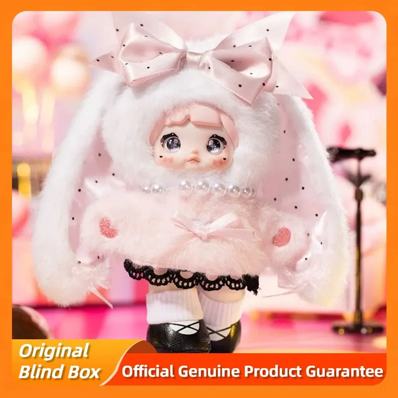 本物のTOPTOY Nommiピンクエナジーぬいぐるみビニールブラインド