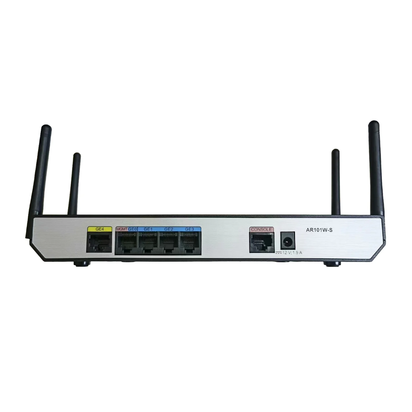 

HW AR101-S router 4*GE LAN supports switching to WAN port 1*GE WAN with machine capacity 50