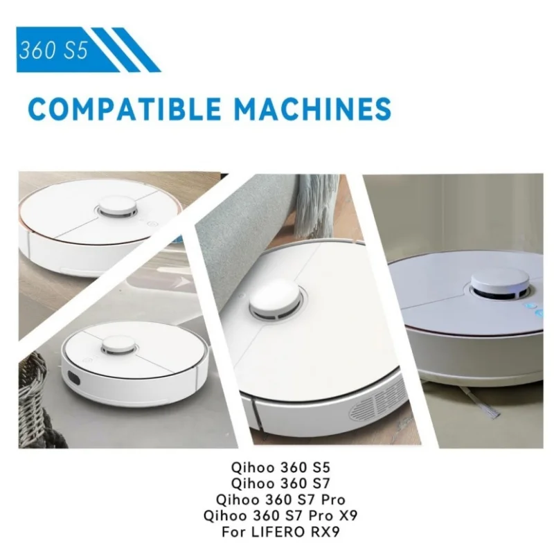 14.8V 12800mAh Robot Aspirapolvere Batteria per Qihoo 360 S5 S7 S7Pro T90 X9 Robot Aspirapolvere Batterie di Ricambio