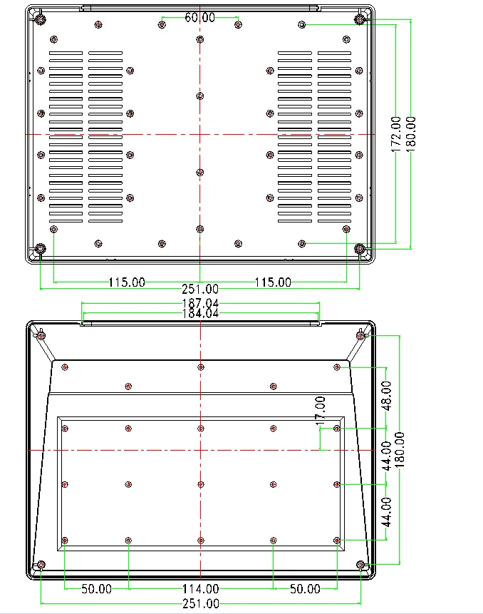 275x204x97mm ABS Plastic Project Case Plastic Enclosure Electronic Housing Products Diy Instrument Wire Connectors Desktop Box