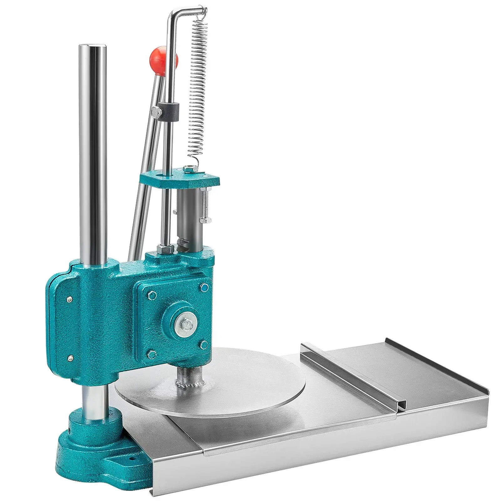 

VEVOR Manual Pizza Dough Press Machine, 9.5inch/24cm Household Pizza Pastry, Stainless Steel Pizza Presser, Commercial Chapati S