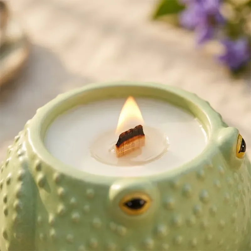 Silicone Candle Jar Molds for Prince Frog Plaster DIY Handmade Candle Vessel Jesmonite Concrete Mould Home Decor view 3