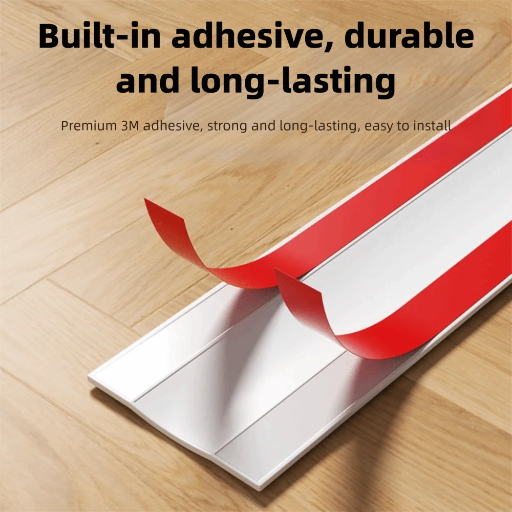 High Quality Soft Cord Cover PVC Flexible Wire Cover Self-Adhesive Durable Floor Cable Cover Floor