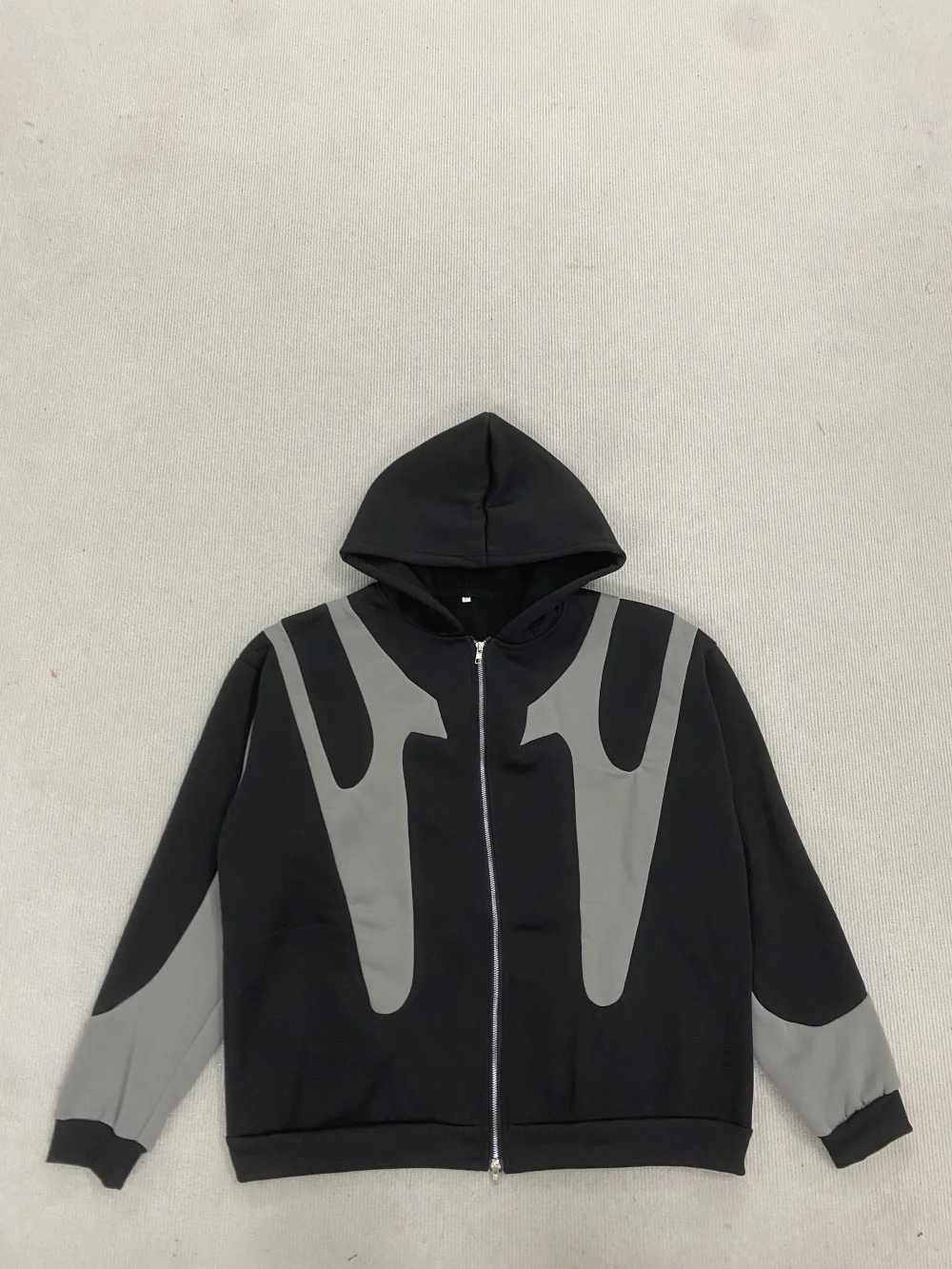 

Модная осенне-зимняя толстовка с капюшоном в европейско-американском уличном стиле Харадзюку, хип-хоп, с принтом и пэчворком, нишевая повседневная толстовка