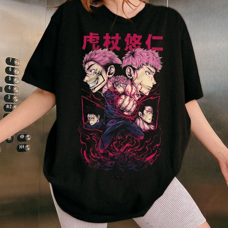 Anime Itadori Yuji Shirt, Anime Lover Shirt