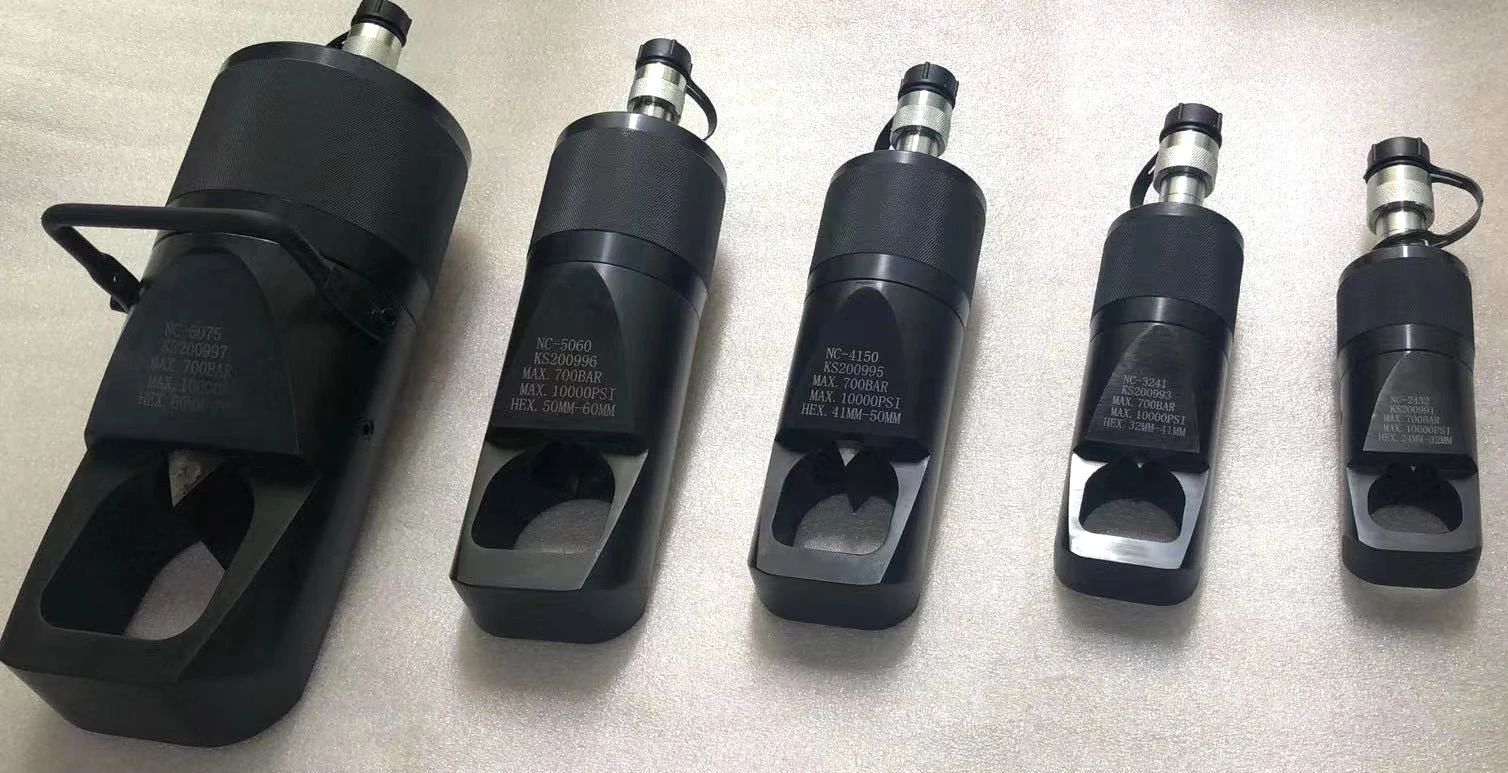 NC-1925 Hydraulische moerafscheider 10 ton M12-M16 moerafscheider