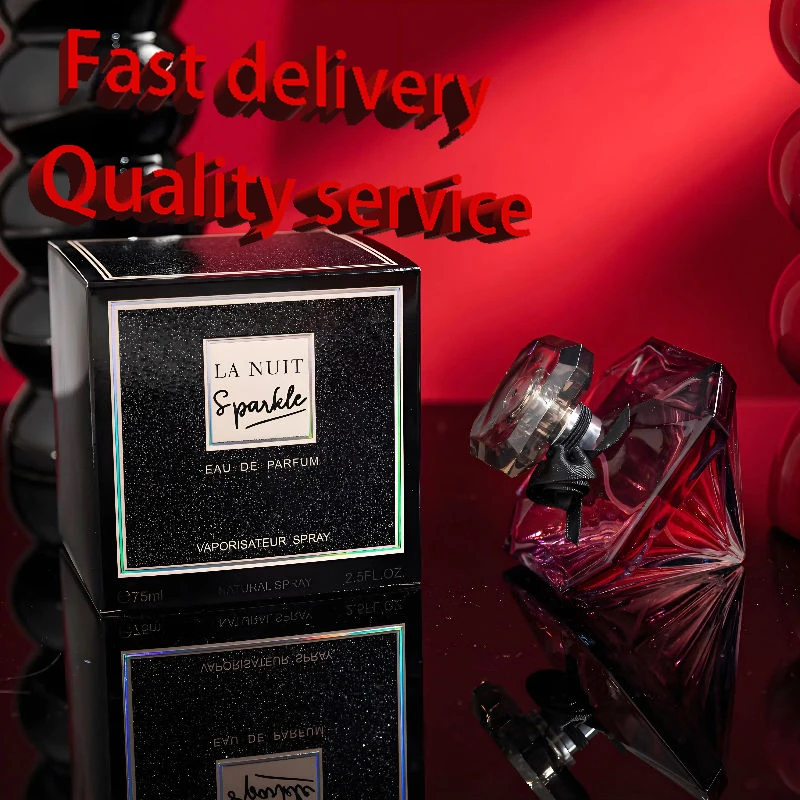 75ML Original Pheromone Perfume Flirty Ladies Perfume Rose Fragrance Portable High Quality Noble Cologne Pheromone Birthday Gift