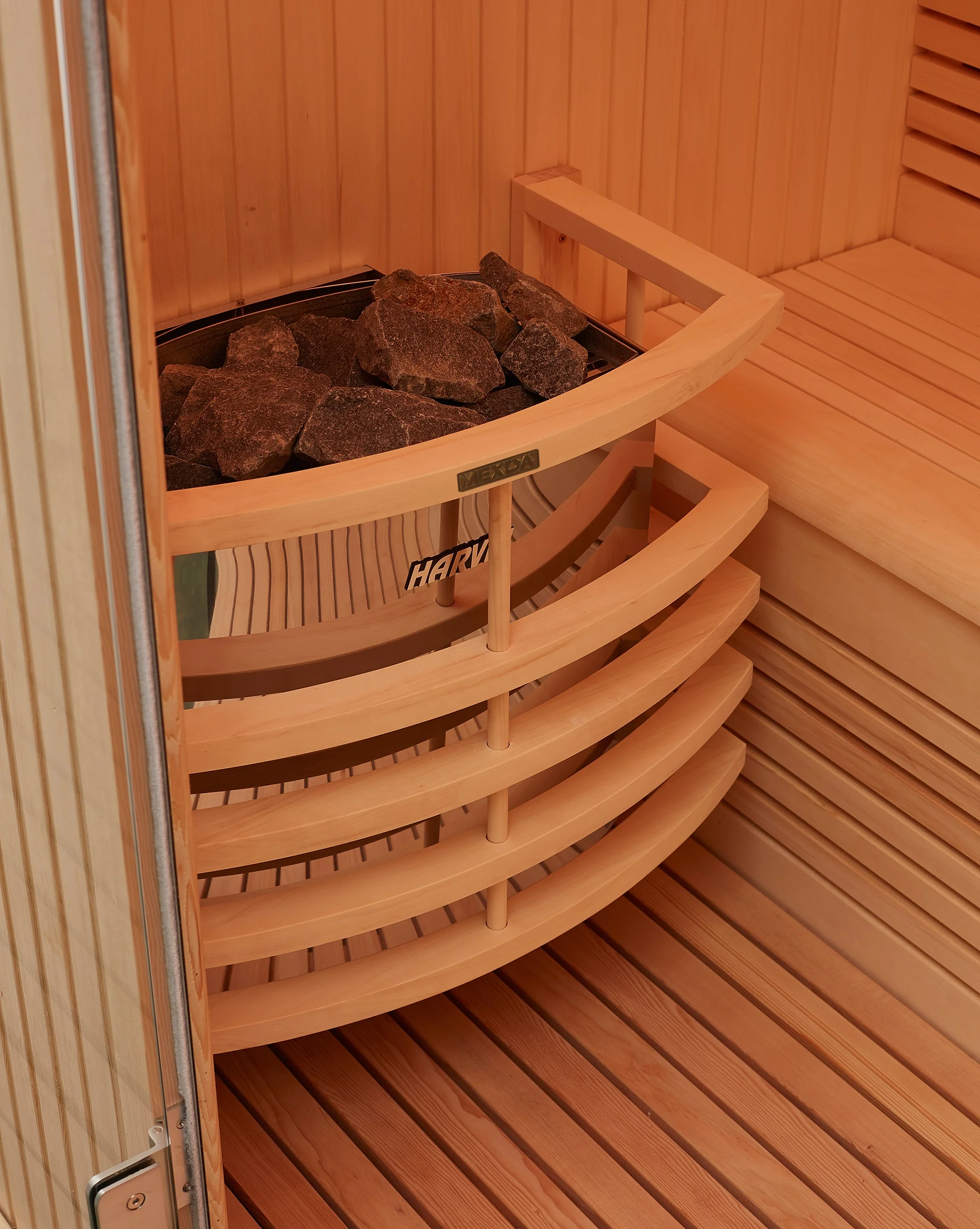 Outdoor SaunaMEXDA Wooden Home Use Infrared Sauna Room 4/5/6 Person Dry Steam House With Sauna Heater Sauna Room Outdoor For Sal