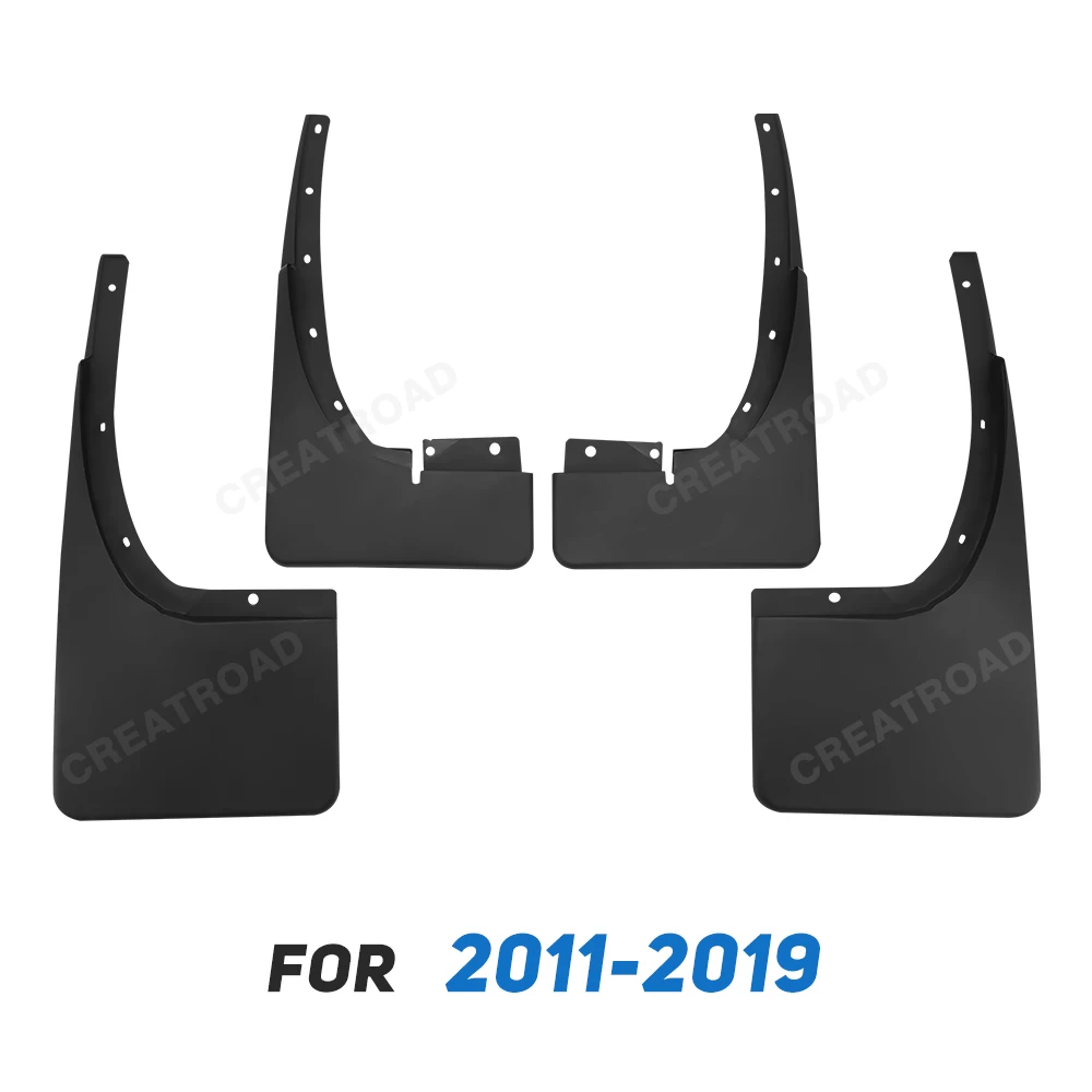 For Ford Ranger T6 T7 2011-2019 2013 2014 2015 2016 2017 2018 Fender Mudflaps Splash Guards Mudguards Mud Flaps Car Accessories