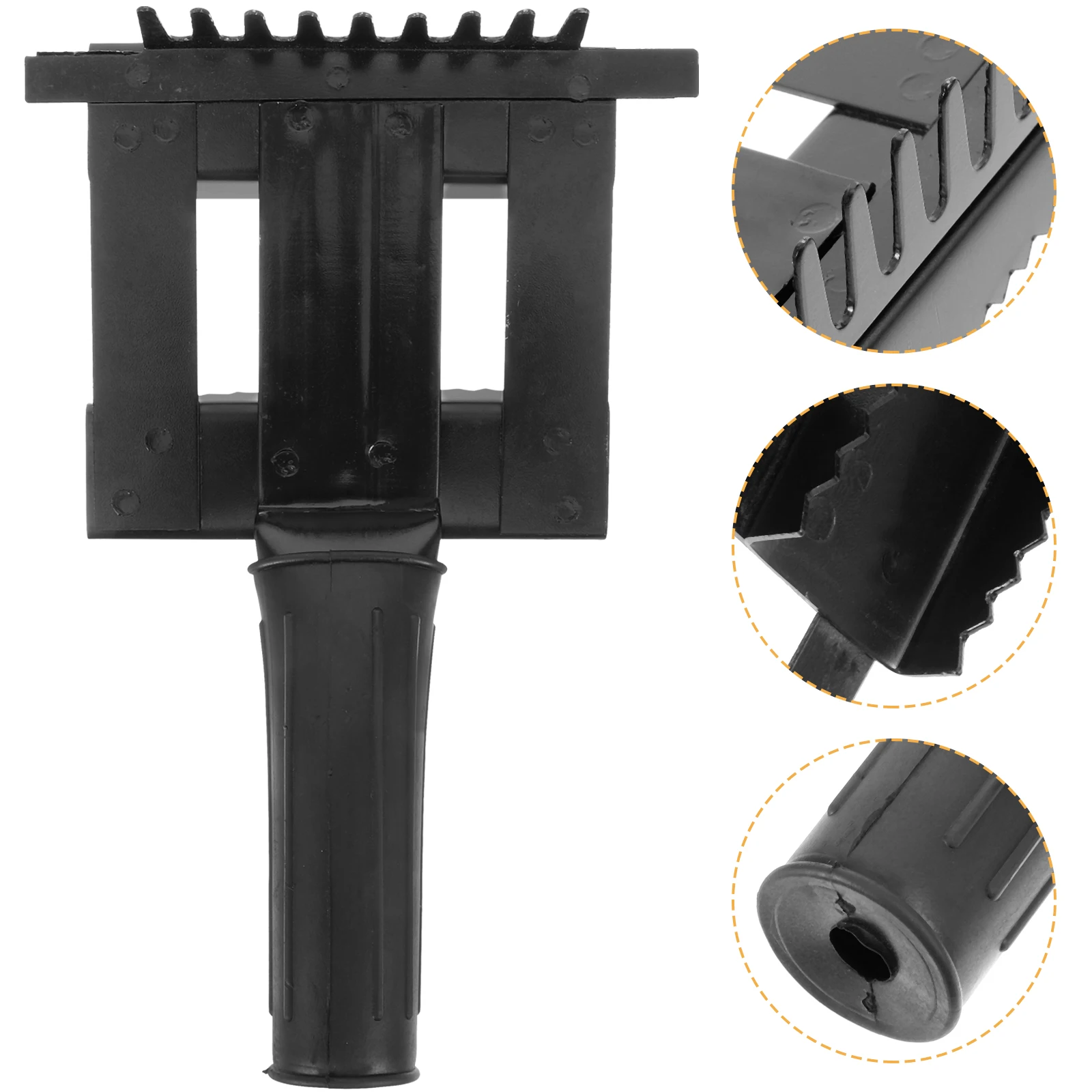 

Ergonomic Horse Grooming Rake Brush Comb Pet Hair Remover Tool For Farm Animal Cleaning Anti-Slip Handle Durable Lightweight