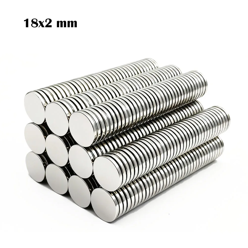 Strong Magnet 18x2mm Round Magnet Neodymium Magnets Powerful Magnets N35 Permanent Magnetic NdfeB Imane Diy Refrigerator Magnet