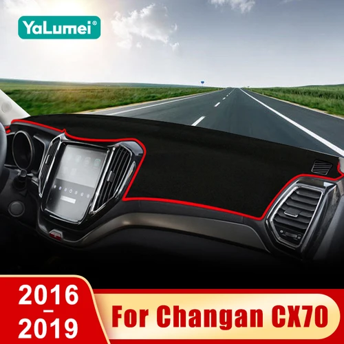 Para Changan CX70 2016 2017 2018 2019 salpicadero de coche cubierta parasol accesorios antideslizantes