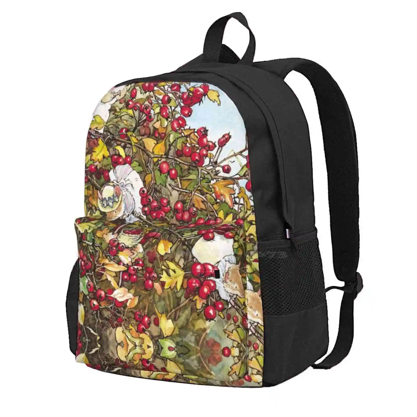 The Blackthorn Bush Hot Sale Schoolbag Backpack Fashion Bags Brambly Hedge Jill Barklem English Quintessential British