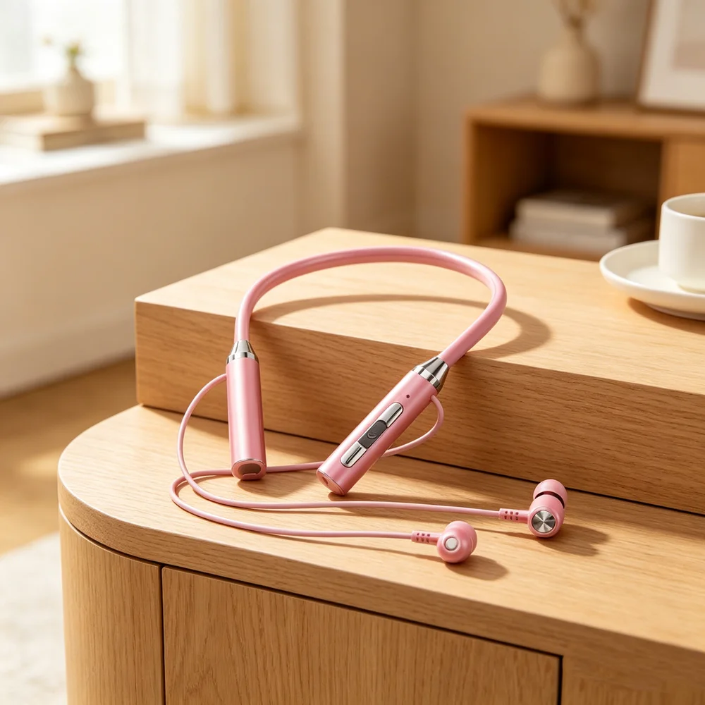 Wireless Headphones Bluetooth Neckband Magnetic Earphones Sport Running Earbuds Waterproof Bluetooth 5.3 Headset With Mic