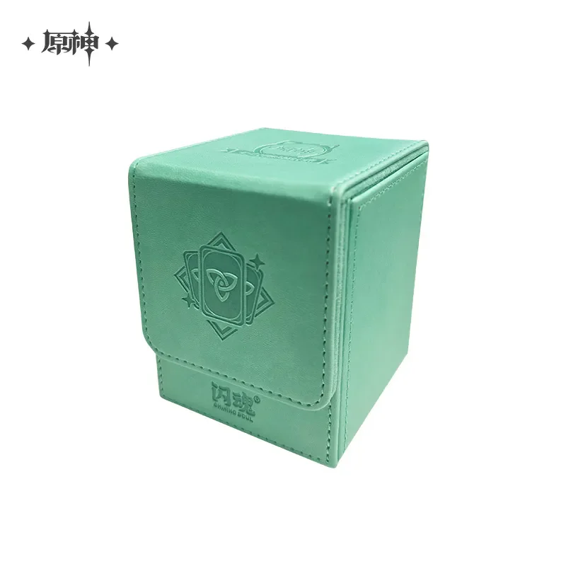 [Genuine] miHoYo Game Genshin Impact Genius Invokation TCG Battle Card Box Anime Prop Doujin Cartoon Accessory Cosplay Xmas Gift - Image 3