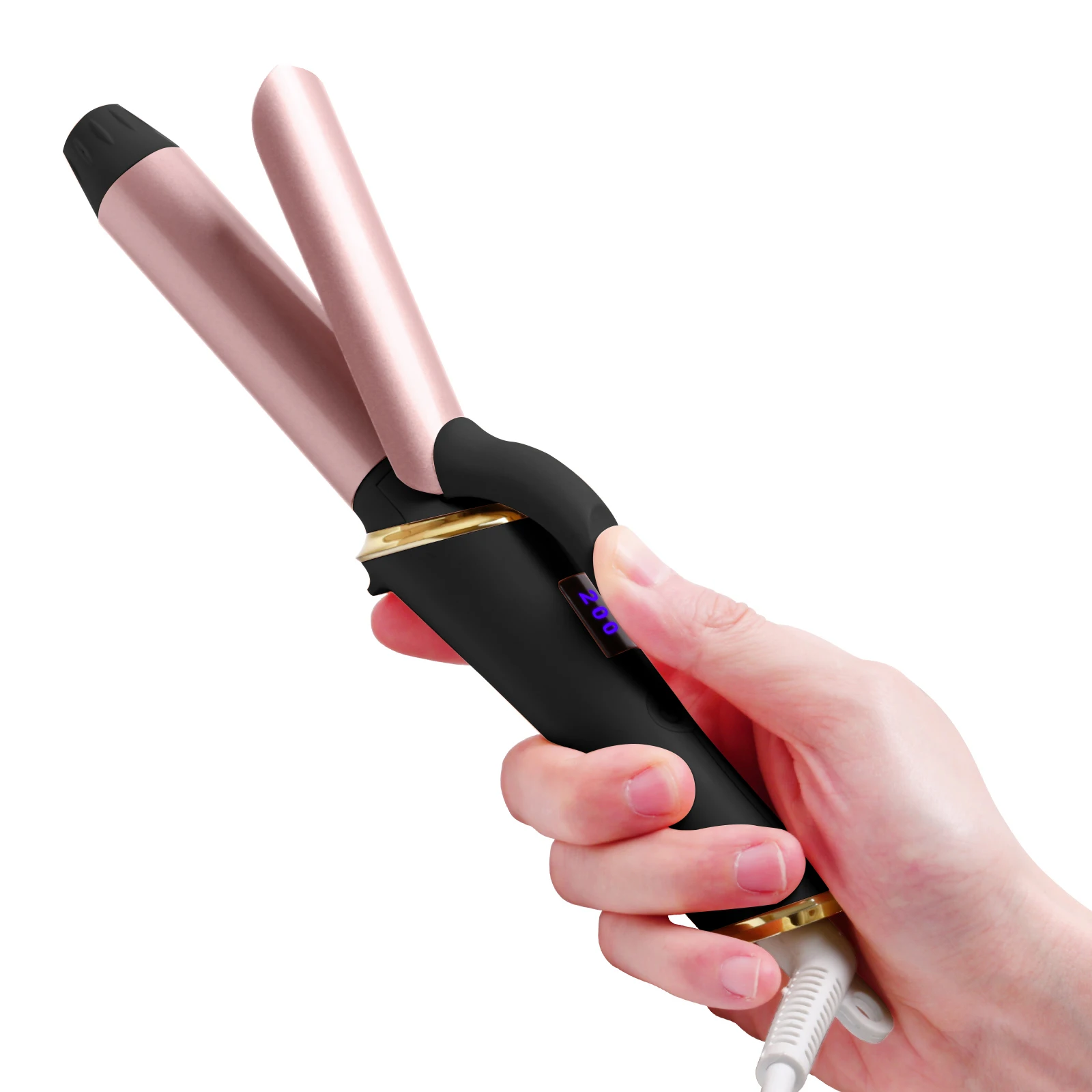 Ceramic Mini Hair Curler 25mm Travel Curling Iron Dual Voltage Curling Wand Small Hair iron Styler Curly Hair Products