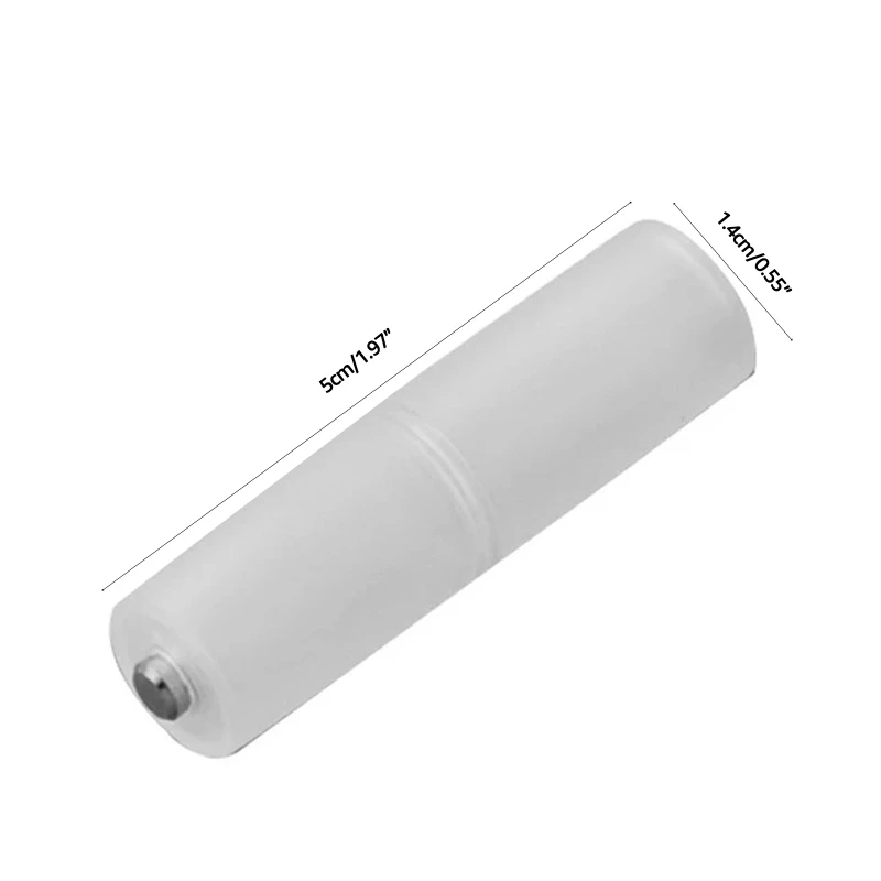 Boîte conteneur batterie Durable, 4 pièces, convertisseur batterie taille AAA à AA, stockage pour