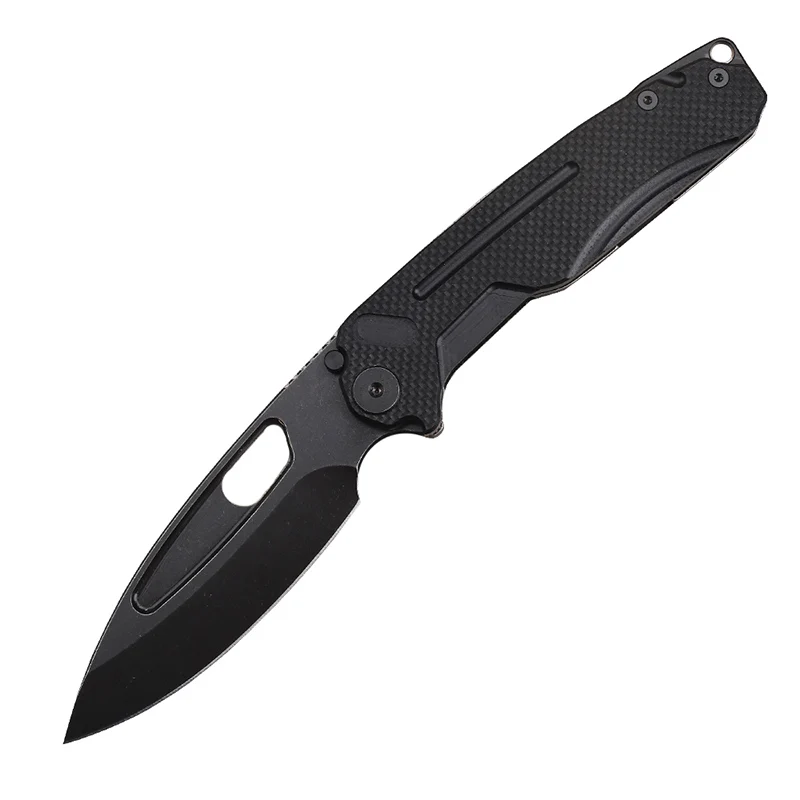 

8Cr13Mov Blade G10 + Steel Handle Tactical Outdoor Camping Hunting Fishing Survival EDC Tool Men's Christmas Gift Knife
