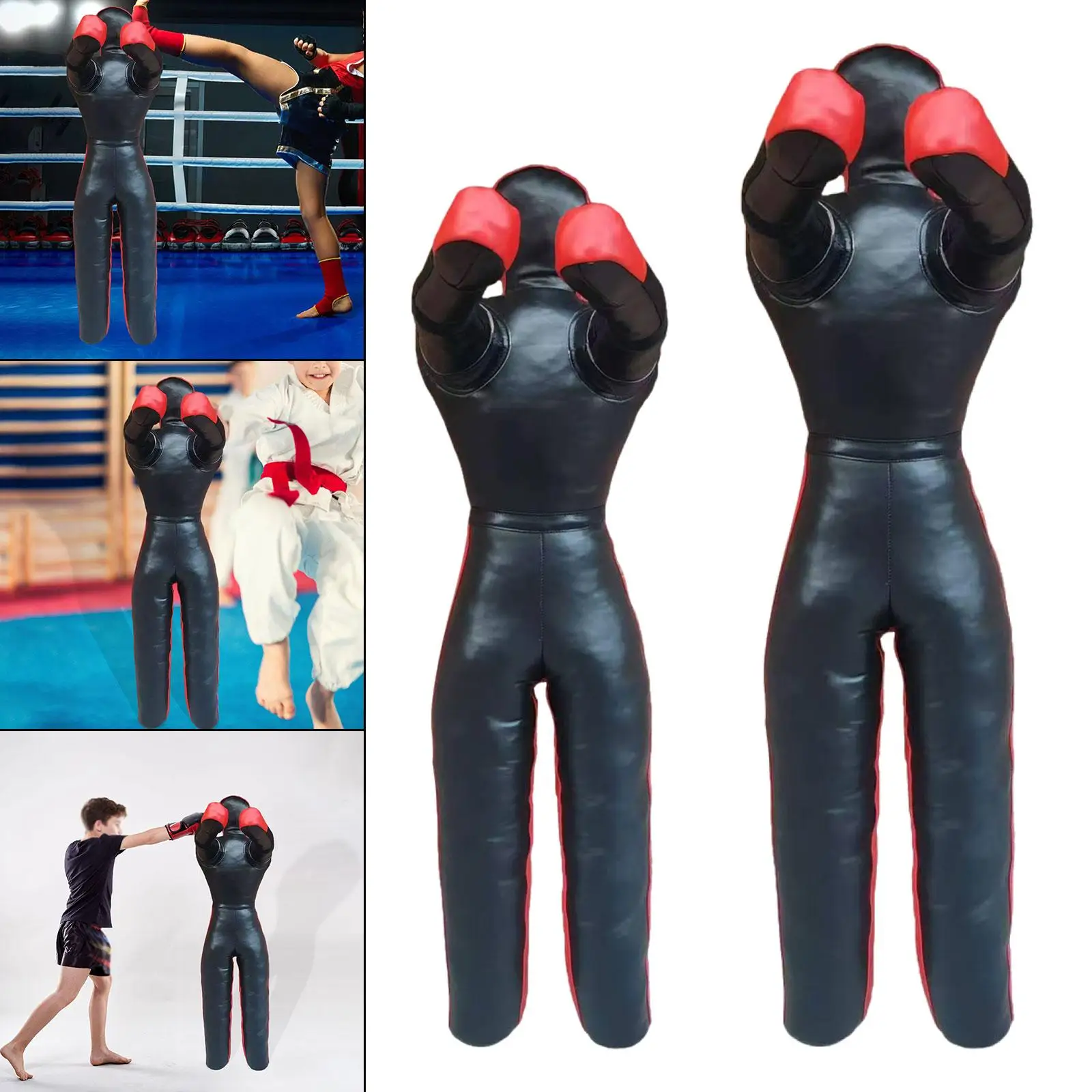 

Grappling Dummy Training Equipment Multiuse UN Filled Sturdy Boxing Dummy Cover