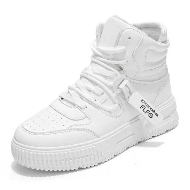 New Fashion Men's Sneakers Soft Comfortable Non Slip Wear Resistant Sole Daily Casual Men Shoes Preppy Autumn Skate Ankle Boots