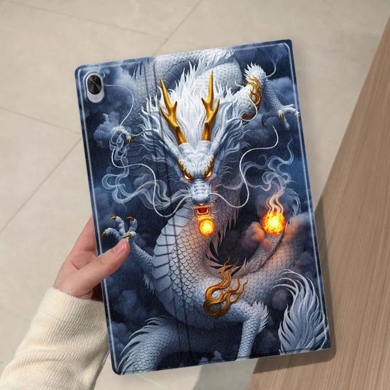 Dragon Art Cool Soft For Huawei MediaPad 11 M5 M6 ES Pro M5Lite Honor Pad V7 V8 X7 X8 X9 GT Pro Tab Tablet Case