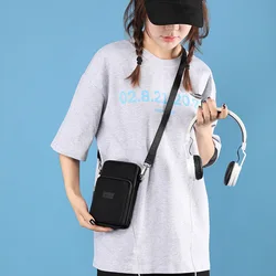 New fashionable mobile phone bag wrist coin purse vertical large screen mobile phone bag women's crossbody mini bag ita y2k sac