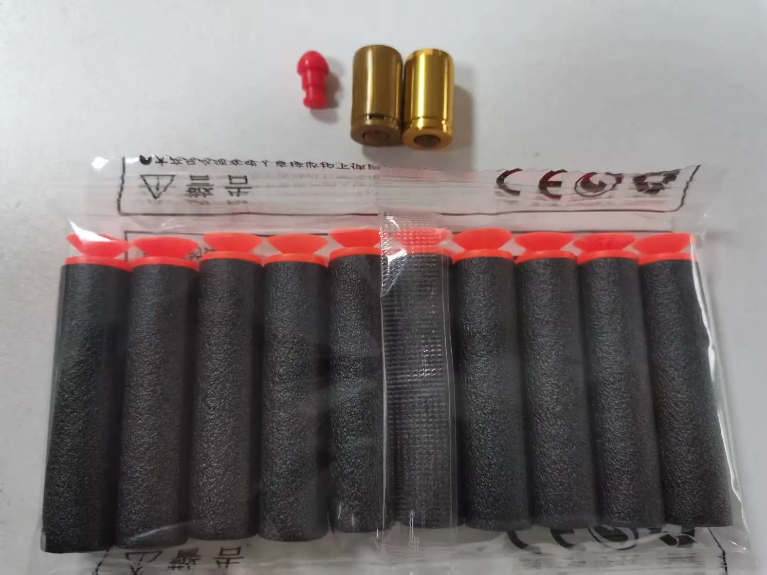 Accessorio automatico per pistola Desert Eagle 2025 Parti di proiettili e guscio per pistola giocattolo Usp Proiettili in schiuma morbida Custodia per cartuccia G18 G17
