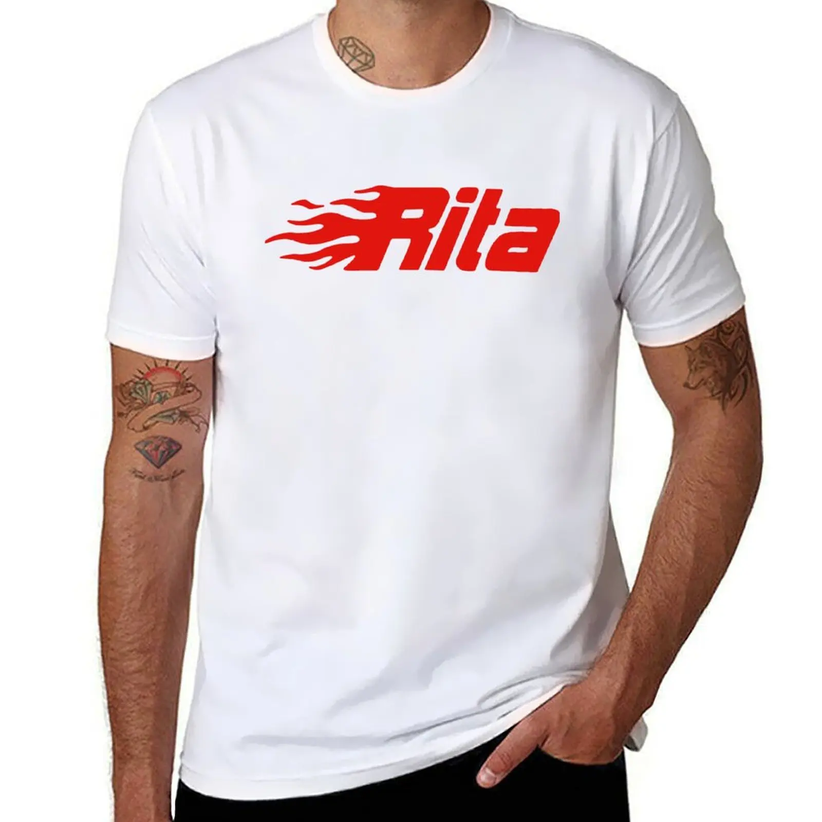 

Rita Flames - Red T-Shirt man t shirt graphic man t shirt summer T-Shirt