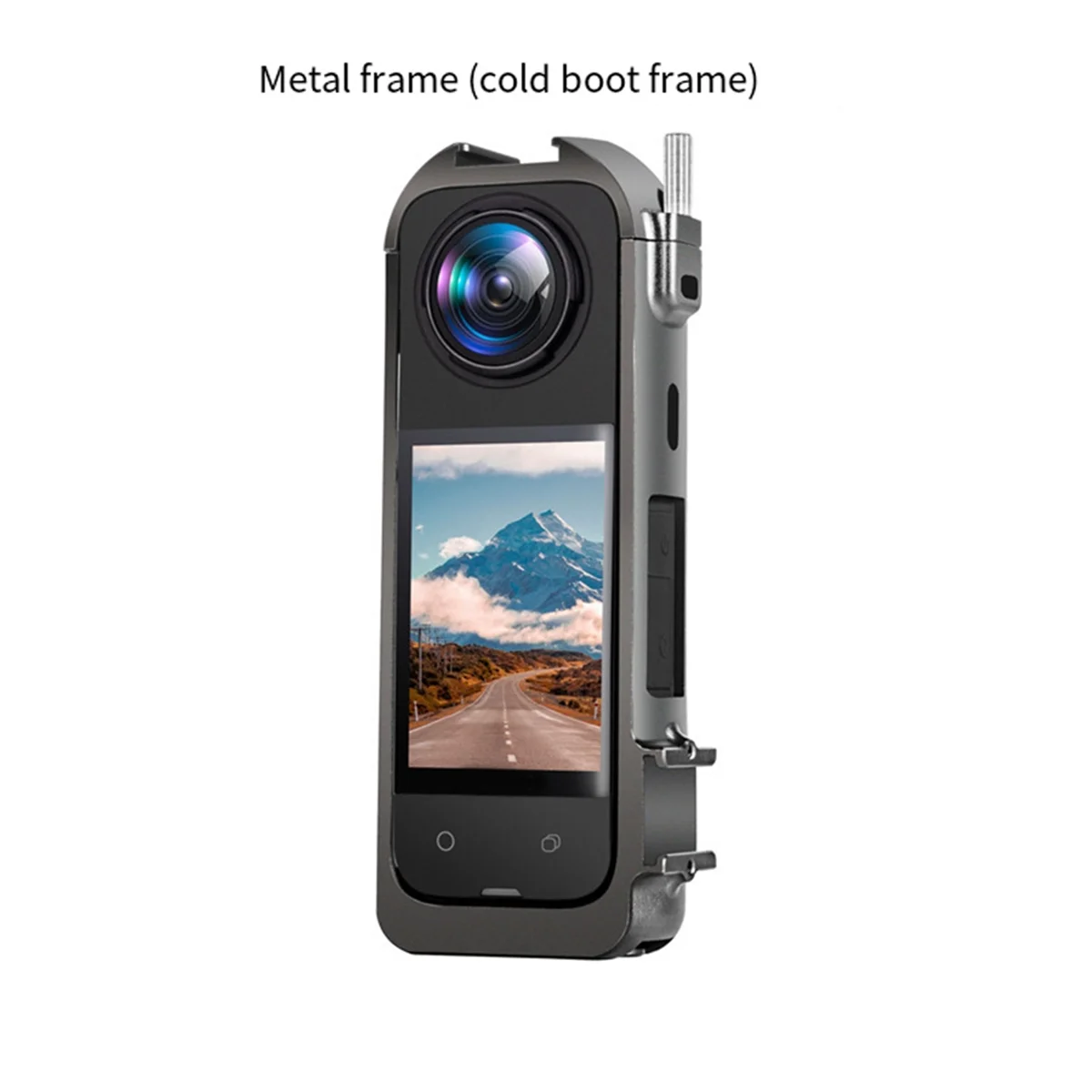 Kamera Lünette für insta360 x4 Metall Lünette Panorama Sport kamera Kaninchen Käfig Erweiterung Aluminium Lünette